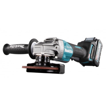 Meuleuse Makita Ø 125mm XGT 40 Volts MAX Lithium (Li-Ion) - 4 Ah - filetage M14 | GA013GM201