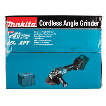 Meuleuse Makita Ø 125mm XGT 40 Volts MAX Lithium (Li-Ion) - 4 Ah - filetage M14 | GA013GM201