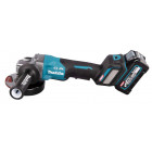 Image du produit : Meuleuse Makita Ø 125mm XGT 40 Volts MAX Lithium (Li-Ion) - 4 Ah - filetage M14 | GA029GM201