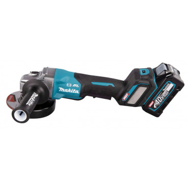 Meuleuse Makita Ø 125mm XGT 40 Volts MAX Lithium (Li-Ion) - 4 Ah - filetage M14 | GA029GM201