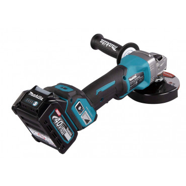 Meuleuse Makita Ø 125mm XGT 40 Volts MAX Lithium (Li-Ion) - 4 Ah - filetage M14 | GA029GM201