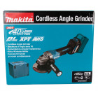 Image du produit : Meuleuse Makita Ø 125mm XGT 40 Volts MAX Lithium (Li-Ion) - 4 Ah - filetage M14 | GA029GM201