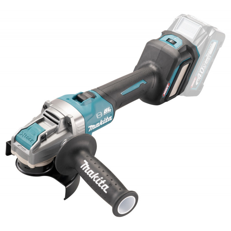 Meuleuse Makita 125mm XGT 40 Volts MAX Lithium (Li-Ion) - (Produit seul) - diamètre 125mm - poids 2,3kg | GA041GZ