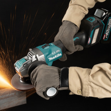 Meuleuse Makita 125mm XGT 40 Volts MAX Lithium (Li-Ion) - (Produit seul) - diamètre 125mm - poids 2,3kg | GA041GZ