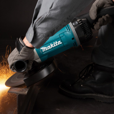 Meuleuse Makita 230mm - 2800 Watts - ∅ 230mm 2800 Watts - filetage M14 - diamètre 230mm - poids 8,5kg - poids 6,3 - 8,5kg | GA9070X1