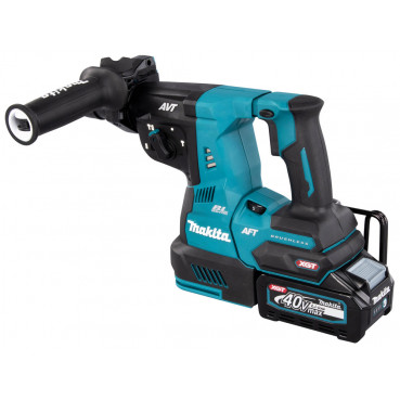 Perforateur burineur Makita SDS-Plus XGT 40 Volts MAX Lithium (Li-Ion) - XGT - SDS-Plus - 28mm - 2,9 J - force de frappe 2,9 joules - poids 3,6kg | HR002GM202