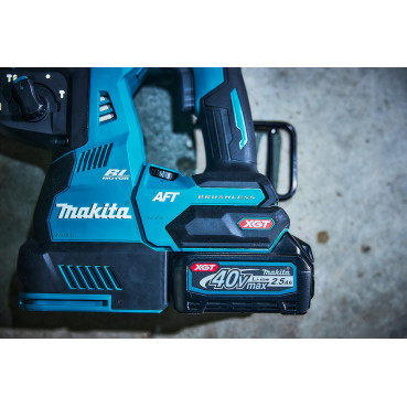 Perforateur burineur Makita SDS-Plus XGT 40 Volts MAX Lithium (Li-Ion) - XGT - SDS-Plus - 28mm - 2,9 J - force de frappe 2,9 joules - poids 3,6kg | HR002GM202