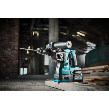 Perforateur burineur Makita SDS-Plus XGT 40 Volts MAX Lithium (Li-Ion) - XGT - SDS-Plus - 28mm - 2,9 J - (Produit seul) - force de frappe 2,9 joules - poids 3,6kg | HR002GZ02