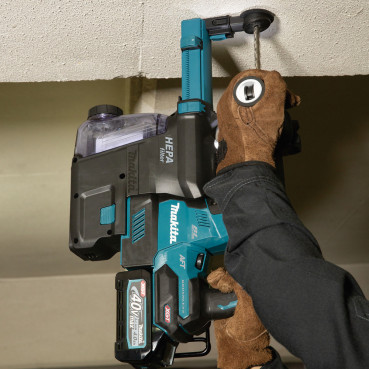 Perforateur burineur Makita SDS-Plus XGT 40 Volts MAX Lithium (Li-Ion) - XGT - SDS-Plus - 28mm - 2,9 J - (Produit seul) - force de frappe 2,9 joules - poids 3,6kg | HR002GZ02