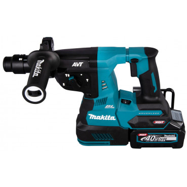 Perforateur burineur Makita SDS-Plus XGT 40 Volts MAX Lithium (Li-Ion) - XGT - 4 Ah - 28mm - force de frappe 2,9 joules - poids 2,58kg | HR004GM201