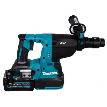 Perforateur burineur Makita SDS-Plus XGT 40 Volts MAX Lithium (Li-Ion) - XGT - 4 Ah - 28mm - force de frappe 2,9 joules - poids 2,58kg | HR004GM201