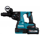 Image du produit : Perforateur burineur Makita SDS-Plus XGT 40 Volts MAX Lithium (Li-Ion) - XGT - 4 Ah - 28mm - force de frappe 2,9 joules - poids 2,58kg | HR004GM201