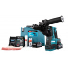 Image du produit : Perforateur burineur Makita SDS-Plus XGT 40 Volts MAX Lithium (Li-Ion) - XGT - 4 Ah - 28mm - force de frappe 2,9 joules - poids 2,58kg | HR004GM201