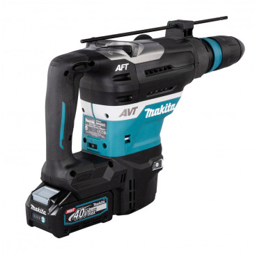 Perforateur burineur Makita SDS-Max XGT 40 Volts MAX Lithium (Li-Ion) - 4 Ah - 40mm - force de frappe 8 joules | HR005GM202