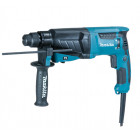 Image du produit : Perforateur burineur Makita SDS-Plus - 800 Watts - 26mm - coffret alu - kit d'accessoires - force de frappe 2,4 joules | HR2630TX4