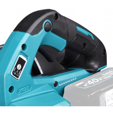 Scie circulaire Makita XGT Ø 235mm - 40 Volts MAX Lithium (Li-Ion) - 5 Ah - poids 5,7kg | HS009GT201