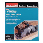 Image du produit : Scie circulaire Makita XGT Ø 260 - 270mm - 40 Volts MAX - sans fil Lithium (Li-Ion) - (Produit seul) - poids 4,8kg - alésage 30mm | HS011GZ