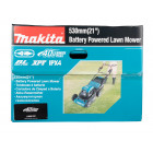 Image du produit : Tondeuse Makita CONNECTÉE 40 Volts MAX Lithium (Li-Ion) - (Produit seul) - diamètre lame 53cm - surface tonte 5100-6900m² - hauteur tonte 20 à 100mm | LM001CZ