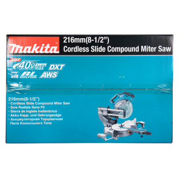 Scie à onglet radiale Makita XGT 40 Volts MAX Lithium (Li-Ion) - Ø 216mm - (Produit seul) | LS002GZ01