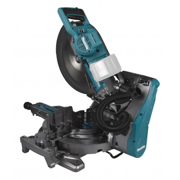 Scie à onglet radiale Makita XGT Ø 305mm - 40 Volts MAX - sans fil Lithium (Li-Ion) - Laser Makita - AWS - (Produit seul) - poids 31,1kg | LS003GZ01