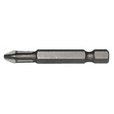 Embout de vissage long 50mm PHILLIPS - PH2 Hexa 1/4" - 10 pièce(s) Makita | P-06068