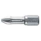 Image du produit : Embout de vissage 25mm POZIDRIV - PZ1 - 1/4" - 10 pièce(s) Makita | P-06096