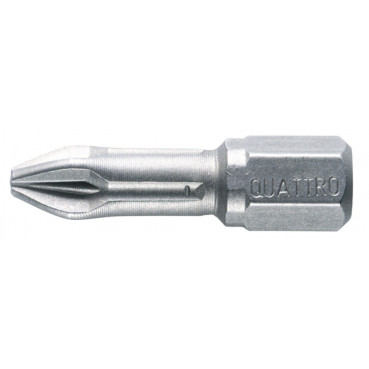 Embout de vissage 25mm POZIDRIV - PZ1 - 1/4" - 10 pièce(s) Makita | P-06096