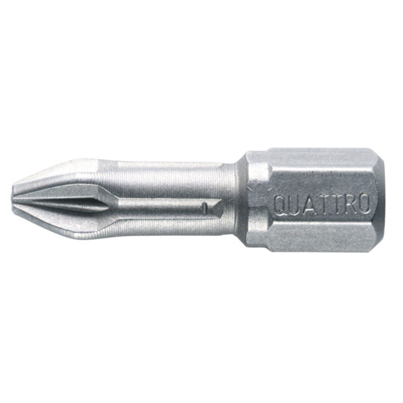 Embout de vissage 25mm POZIDRIV - PZ2 - 1/4" - 10 pièce(s) Makita | P-06111