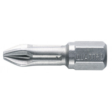 Embout de vissage 25mm POZIDRIV - PZ2 - 1/4" - 10 pièce(s) Makita | P-06111