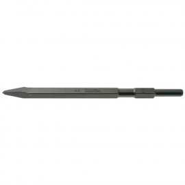 Burin pointe hexagonal pour marteau piqueur, démolisseur17mm - longueur totale 450mm - 1 pièce(s) Makita | P-13041