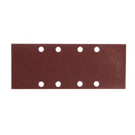 Feuille rectangulaire abrasive 93x230mm - 4 + 4 trous - longueur totale 230mm - largeur 93mm - grain 60 - 10 pièce(s) Makita | P-31843