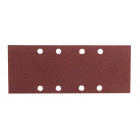 Image du produit : Feuille rectangulaire abrasive 93x230mm - 4 + 4 trous - longueur totale 230mm - largeur 93mm - grain 100 - 10 pièce(s) Makita | P-31865