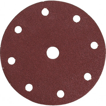 Disque abrasif Ø 150mm auto-agrippant 8 + 1 trous (bois/métal) - grain 80 - 10 pièce(s) Makita | P-31930