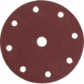 Disque abrasif Ø 150mm auto-agrippant 8 + 1 trous (bois/métal) - grain 100 - 10 pièce(s) Makita | P-31946