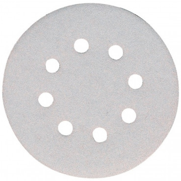 Disque abrasif Ø 125mm auto-agrippant 8 trous (multimatériaux) - grain 60 - 10 pièce(s) Makita | P-33358