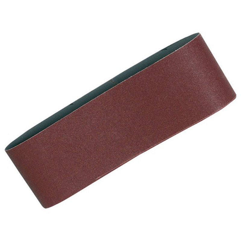 Bande abrasive pour ponceuse à bande 76x533mm pour poncage bois métal - longueur totale 533mm - largeur 76mm - grain 240 - 5 pièce(s) Makita | P-37231