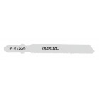 Image du produit : Lame Bi-Métal longue durée de vie pour métal (1,5 à 4 mm), inox (1,5 à 2 mm) - lame BiM - 5 pièce(s) - longueur totale 80mm Makita | P-47226