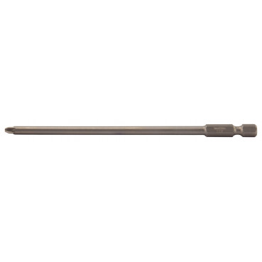 Embout de vissage long 117 à 177mm POZIDRIV - PZ2 Ø 5mm Hexa 1/4" 141mm - 3 pièce(s) Makita | P-66846