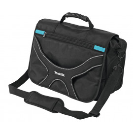 Sac malette à bandoulière pour technicien compartiment porte outils + compartiment ordinateur Makita | P-72067