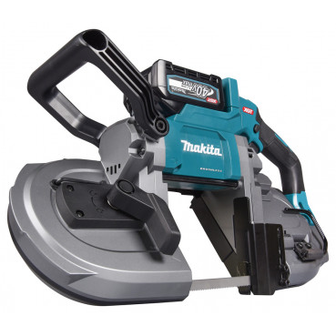 Scie à ruban Makita 127mm XGT 40 Volts MAX - sans fil Lithium (Li-Ion) - 4 Ah - poids 5,88kg | PB002GM201