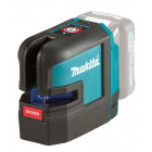 Image du produit : Laser en croix Makita sans fil CXT 10,8 et 12 Volts avec laser rouge - lignes verticales et horizontales, idéale plaquiste pour la pose de cloisons et plafonds placo | SK105DZ