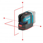 Image du produit : Laser plaquiste en croix à nivellement automatique Makita - 10,8 et 12 Volts - laser rouge - 4 points + ligne verticale et horizontale, pour la pose de cloisons et plafonds placo | SK106DZ