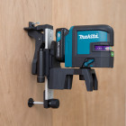 Image du produit : Laser vert Makita en croix pour plaquiste - automatique - 10,8 et 12 Volts CXT - laser vert - 4 points + ligne verticale et horizontale, pour la pose de cloisons et plafonds placo | SK106GDZ