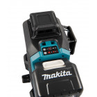 Image du produit : Niveau laser autonivelant Makita 10,8 et 12 Volts CXT - faisceau rouge - 3 lignes laser complètes à 360 degrés - 4 lignes verticales + 4 lignes horizontales - portée de 25m à 70m - IP54 | SK700D