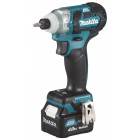 Image du produit : Visseuse à chocs Makita 12 Volts CXT Lithium (Li-Ion) 4 Ah - 135 Nm - carré 1/4" | TD111DSMJ