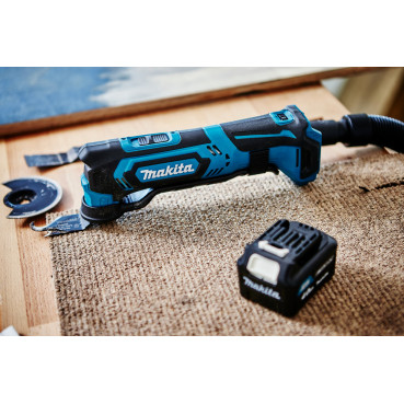 Découpeur-ponceur multifonctions Makita CXT - 12 Volts Lithium (Li-Ion) - 2 Ah - kit d'accessoires | TM30DSAEX1