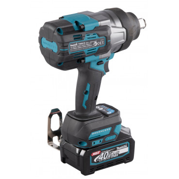 Boulonneuse à chocs Makita XGT 40 Volts MAX Lithium (Li-Ion) - 4 Ah - XGT - 1 800 Nm - poids 4,20kg - carré 3/4" | TW001GM201