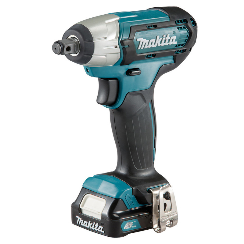 Boulonneuse à chocs Makita CXT 12 Volts Lithium (Li-Ion) - 2 Ah - 145 Nm - carré 1/2" | TW141DWAJ