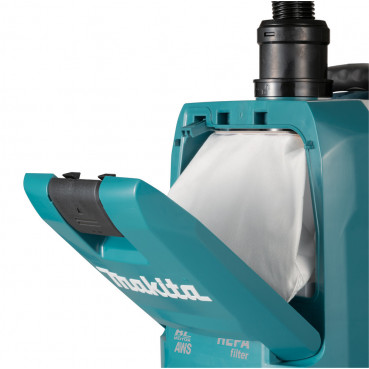 Aspirateur Makita à dos XGT 40 Volts MAX - sans fil Lithium (Li-Ion) - AWS - (Produit seul) - capacité sac poussière 2 litres | VC009GZ01