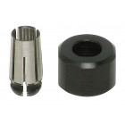 Image du produit : Pince et écrou de serrage pour GD0800, GD0800C, GD0801C, GD0810C et GD0811C - diamètre 1/8"mm Makita | 193144-4